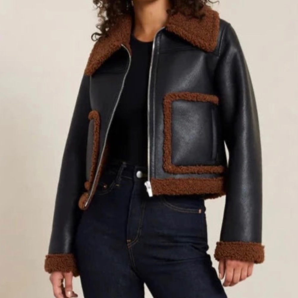 Black Butterscotch Archer Jacket